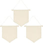 3pcs Cotton Canvas Wall-Mounted Brooch,Wall Hanging Jewelry Display Storage Set for Pin and Brooch Collections (D) - color: D