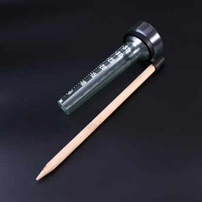 Ciieeo 2 Sets 3 in 1 Outdoor Measuring Instruments with Thermometer, Rain Gauge, and Wind Direction Meter, Plastic Material for Garden Decoration and Farm Planting, Accurate Temperature