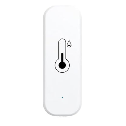 WiFi & Bluetooth Temperature and Humidity Sensor,No Hub Required,Compatible with Alexa and Google Home,for Home, Baby Rooms,Greenhouses Accessories, Garages, Office 1Pack(No Include Battery)