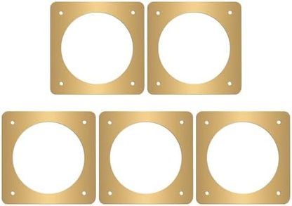 5 Pack Copper Birdhouse Hole Protector Bluebird House Predator Guard