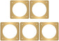5 Pack Copper Birdhouse Hole Protector Bluebird House Predator Guard