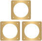 Birdhouse Predator Guard Heavy Duty Solid Brass Hole Portal 3 Pack