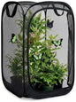Mesh Plant Protection Enclosure, Portable Collapsible Garden Grow Cage with Mesh Barrier, Pest & Bird Proof Plant Cover for Vegetables, Fruits, Outdoor Patio Balcony Use, 36 Inches Tall