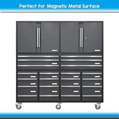 IMAGAME Magnetic Tool Organizer, Label Holder, 30 Packs, 3"x1"