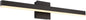 Aipsun 27.6 inch Modern Black Vanity Light LED Bathroom Vanity Light Fixtures Black Wall Light for Bathroom (Warm White)