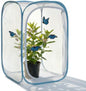 Insect & Butterfly Habitat Cage, Portable Pop-Up Terrarium with Mesh Sides, Bug Catching & Observation Enclosure for Caterpillars, Small Insects, Outdoor & Classroom Use, 24 Inches Tall