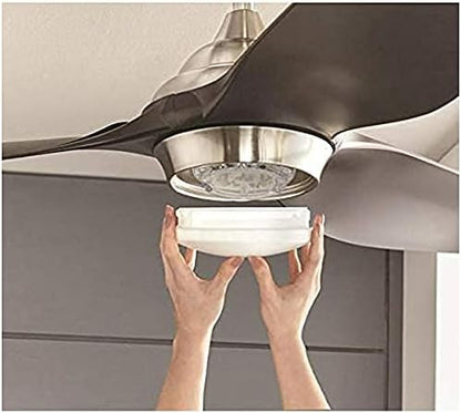 5.5" Ceiling Fan LED Light Kit, 6.73" Overall, 5CCT 2700K-5000K, 23W, 120V, Dimmable Retrofit LED Module for Ceiling Fixtures