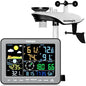 Sainlogic 12-in-1 Weather Station, Weather Stations Wireless Indoor Outdoor with Rain Gauge, Wind Speed/Direction, Dew Point, Barometer, Air Pressure, Temperature Humidity (No WiFi)