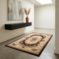 Unique Loom Versailles Collection Area Rug - Henry (2' x 3' 1" Rectangle Brown/Cream) - color: Brown/Cream, size: 2'2" x 3'1" (Rectangular)