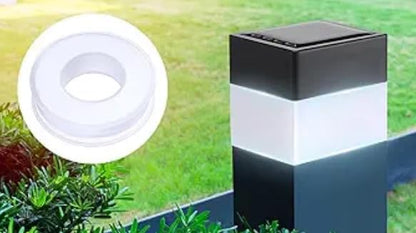 Tujoe Solar Post Cap Lights Fence Post Solar Lights 2in x 2in (5cm x 5cm)(White,25 Pack)