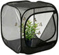 Insect & Butterfly Habitat Cage, Portable Pop-Up Terrarium with Mesh Sides, Bug Catching & Observation Enclosure for Caterpillars, Small Insects, Outdoor & Classroom Use, 12 Inches Tall