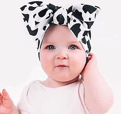 Baby Headbands for Girls Nylon Hair Bows Turban Knotted Headwraps for Newborn Infant Toddlers Kids (PR22-8)