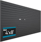 Brakki Slat Wall Paneling 4x8 Ft, Slatwall Garage Organizer Storage System