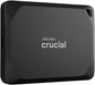 Crucial X10 Pro 2TB Portable SSD, Up to 2100MB/s Read, 2000MB/s Write, USB 3.2 USB-C, External Solid State Drive, Durable Storage for PC & Mac, for Professional Creators, Black - ‎CT2000X10PROSSD902