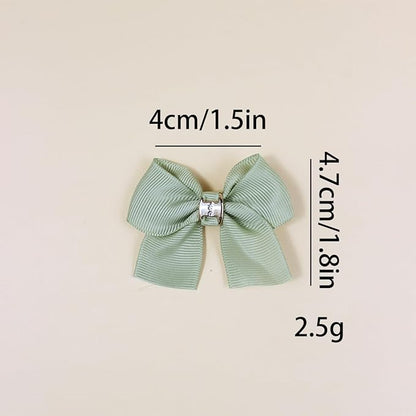 20PCS Baby Girl Dog Gift Wrap Hair Bow Clips Barrettes Grosgrain Ribbon Bow Hair Clips with Metal Clasp Accessories Accessories Alligator Clip for Little Girls Toddler Kids Teens