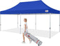 MASTERCANOPY Pop Up Canopy Tent Commercial Grade 10x20 Instant Shelter (Blue)