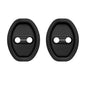 Figpade 2PCS Upgraded Car Door Latch Guard Cover,Silicone Car Door Lock Cover for Car Door Protector and Noise Reduction,Univers