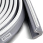 Litaibai 40 ft Kerf Weather Stripping Door Seal for Exterior Doors, Gray