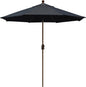 EliteShade USA 10-Year-Non-Fading 9Ft Market Umbrella Patio Umbrella Outdoor Table Umbrella with Ventilation, Black