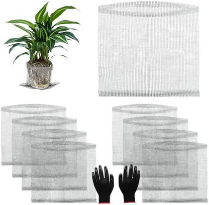 8 Pcs Gopher Baskets 5 Gallon Root Guard Proof Stainless Wire Steel Trap