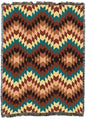 Pure Country Weavers Sandy Hills - Western Tapestry Throw Blanket Woven from Cotton - Made in The USA (72x54) - color: Sandy Hills