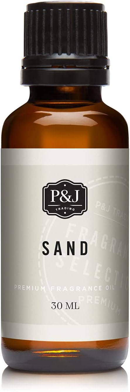 P&J Trading - Sand Scented Oil 30ml - Fragrance Oil for Candle Making, Soap Making, Diffuser Oil