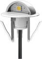 LED Stair Light Low Voltage Waterproof IP65 Outdoor 1-2/5" Recessed Wood LED Deck Lighting Yard Garden Patio Step Landscape Pathway Decor Lamp(1pcs,Warm White)