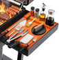 Silicone Grill Mat for Blackstone Griddle Accessories (Orange)