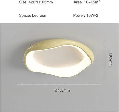 Modern Bedroom Ceiling Light Minimalist Interior Intelligent Lamp Living Room Bar Counter Home Decoration Lighting Fixture Contemporary(Yellow-42cm)