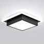 32W Hallway Ceiling Light, Kitchen Ceiling Light, 6000K Cold White Flush Mount Ceiling Lamp, Square Modern LED Lighting Fixtures for Living Room Bedroom Bathroom Kitchen
