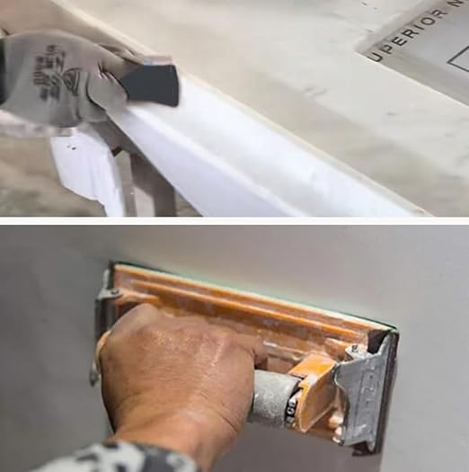 30Pcs 9 x 3.6 Inchs 180 Grit Wet and Dry Handmade Universal Sanding Sheets, Suitable for Woodworking Furniture/Automobiles/Metal/Lacquer Polishing Sandpaper