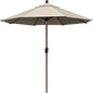 EliteShade USA 10-Year-Non-Fading 9Ft Market Umbrella Patio Umbrella Outdoor Table Umbrella with Ventilation, Antique Beige