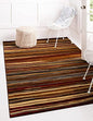 Unique Loom Barista Collection Area Rug - Icatu (5' 1" x 8' Rectangle Beige/Brown) - size: 5'1" x 8' (Rectangular)