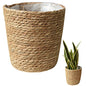 BESPORTBLE Planter Straw Woven Basket Plant Vase Liner for Home Decor Centerpiece