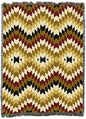 Pure Country Weavers Torched Earth - Western Tapestry Throw Blanket Woven from Cotton - Made in The USA (72x54) - color: Torched Earth