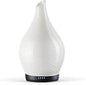 Porseme 280ml Essential Oil Diffuser Glass Color Changing Aroma Air Diffusers Aromatherapy Ultrasonic Cool Mist Humidifier 7 Running Hours Waterless Auto-Off for Sleeping Yoga Office Spa(Pure White)