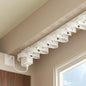 Motorized Curtain Track for Ripple Fold S-Wave Curtains, Pre-Assembled Automatic Curtain Opener with Remote, Mini Dry Contact Smart Electric Curtains System, 1.8N.m (2.0 meters (78.7 inches))