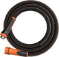 Giraffe Tools Garden Leader Hose 15ft x 5/8", Short Water Hose Heavy Duty, Flexible, Lightweight Hybrid Hose with Swivel Handle, Male to Female Fittings, Burst 600 PSI