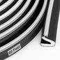 Litaibai 60 ft Kerf Weather Stripping Door Seal for Exterior Doors, Black