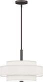 Livex Lighting 50874-07 Meridian 4-Light Pendant, Bronze