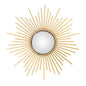 Safavieh Home Collection Rosaland 24-inch Gold Sunburst Round Mirror