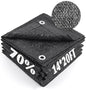 Cool Area Sun Shade Cloth with Grommets for Garden, 70% 14x20ft, Black