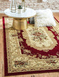 Unique Loom Versailles Collection Area Rug - Henry (2' x 3' 1" Rectangle Red/Brown) - color: Red/Brown, size: 2'2" x 3'1" (Rectangular)
