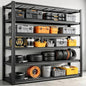 Durstruct 5 Tier Heavy Duty Metal Storage Rack 48”W x 24”D x 72”H
