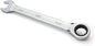 Jaeger 15 mm Ratchet Combination Wrench with 90-Tooth Ratcheting Precision and Hardened, Polished Steel for Projects with Metric Tight Spaces