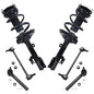Detroit Axle - 6pc Front Struts Kit for 04-07 Toyota Highlander Lexus RX330, 07-09 RX350, 06-08 RX400h, 2 Struts & Coil Spring 2