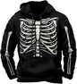 Halloween Hoodie Men Graphic Pumpkin Ghost Printed Sweatshirt Casual Trendy Long Sleeve Halloween Hooded Tops with Pockets
