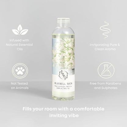 Reed Diffuser Refill (Bluebell Rain)