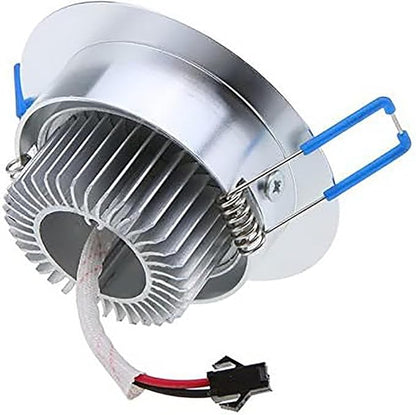 POCKETMAN 10 Pack, 110V 4W Dimmable LED Ceiling Light Downlight,Warm White Spotlight Lamp Recessed Lighting Fixture,with LED Driver