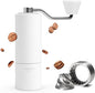TIMEMORE Chestnut C2S Manual Coffee Grinder Capacity 25g with CNC Stainless Steel Conical Burr, Internal Adjustable Setting, Double Bearing Positioning, Hand Grinder (White)